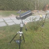 telescopio con montatura 