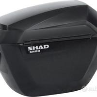 Shad Borse Moto Valigie Laterali Sh23 23 LITRI NER