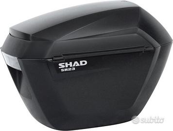 Shad Borse Moto Valigie Laterali Sh23 23 LITRI NER