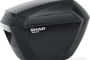 Shad Borse Moto Valigie Laterali Sh23 23 LITRI NER