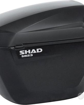 Shad Borse Moto Valigie Laterali Sh23 23 LITRI NER