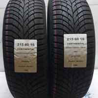 2 GOMME 215 60 16 CONTINENTAL A1886