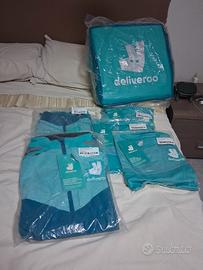 kit completo deliveroo xl+zaino