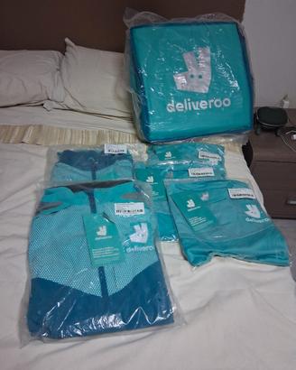 kit completo deliveroo xl+zaino