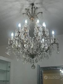 Lampadario in crosta modello Maria Teresa