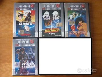 Dvd film d'animazione giapponese e altri