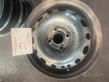 2 cerchi in ferro opel  (R14)
