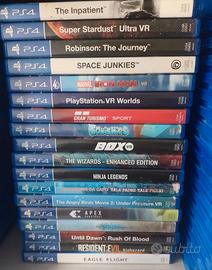 Giochi PS4 vr