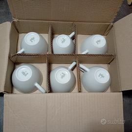 6 tazze Walküre Porzellan Bayreuth – modello 450/0