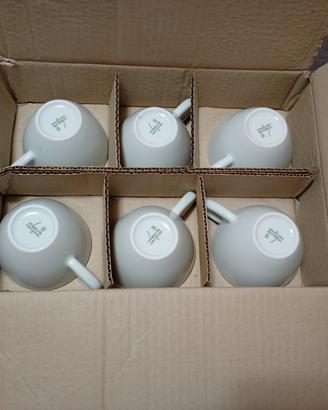 6 tazze Walküre Porzellan Bayreuth – modello 450/0