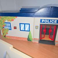 Playmobil Polizia Caserma Furgone e moto