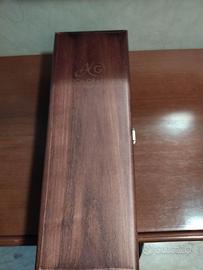 Scatola Baule Cassa Grappa Liquore Legno Cofanetto