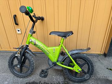 Bici Shrek Verde 14 pollici 3/4 anni