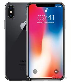 Iphone X 64gb Nero batteria 91%