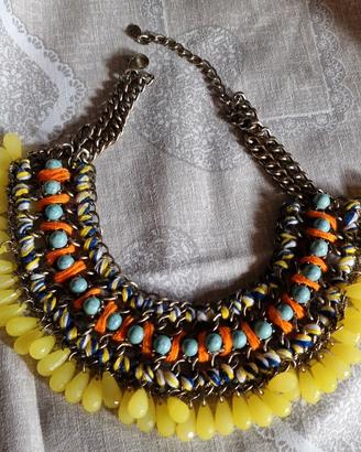Collana Zara boho chic