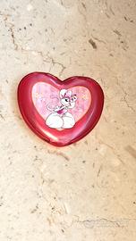 Specchio tascabile a forma di cuore Diddlina 
