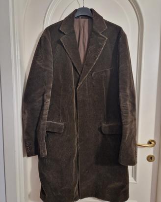 cappotto uomo velluto Alberto Aspesi