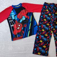 pigiama spiderman 5-6 anni 