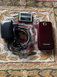 Samsung GT C3590 rosso bordeaux
