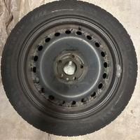 4 cerchi in ferro raggio 16 per Alfa Romeo
