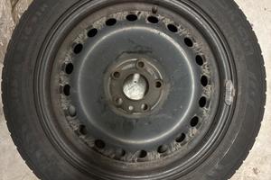 4 cerchi in ferro raggio 16 per Alfa Romeo