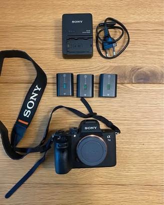 Sony a7iii (corpo/3batterie/caricatore)