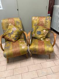 Bellissime  poltrone vintage anni 50
