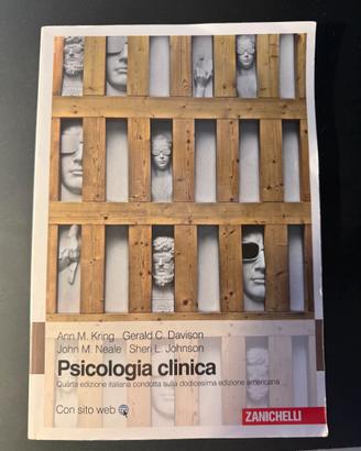 Psicologia Clinica–Kring, Davison, Neale, Johnson