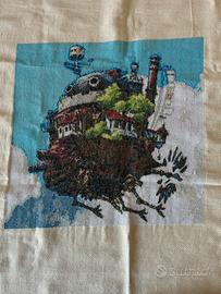 Quadro punto croce Il castello errante di Howl