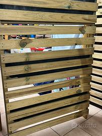 ORTO PENSILE IN LEGNO A PARETE 80X17XH120 CM