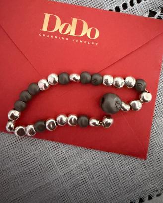 Bracciale dodo argento e titanio
