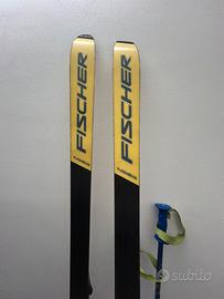 Sci Fischer Plasmaedge  200 + racchette e attacchi