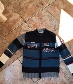 Maglione conn cerniera da bambini Brum Beby