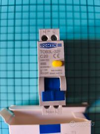 Interruttore magnetotermico "salvavita" 20A