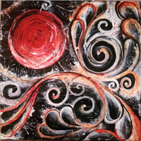 Quadro blody moon
