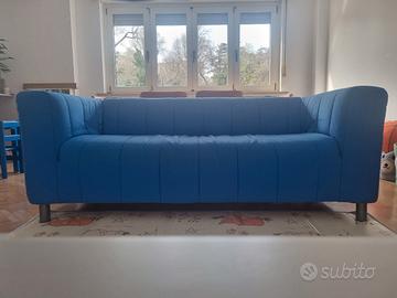 Divano IKEA Klippan 2 posti blu pari al nuovo