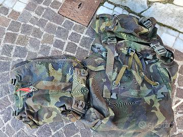 Zaino militare vintage 