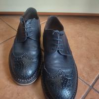 Scarpe stringate blu