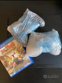 PS4. Controller e Worms Battleground inclusi.