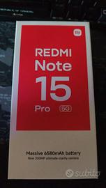 Xiaomi redmi note 15 pro 5G 12/256