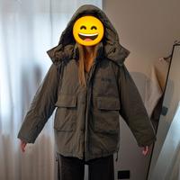 Giacca Puffer BDG Urban Outfitters - Verde oliva