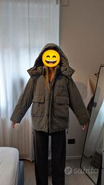 Giacca Puffer BDG Urban Outfitters - Verde oliva