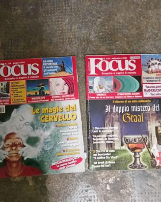 lotto 2 riviste focus