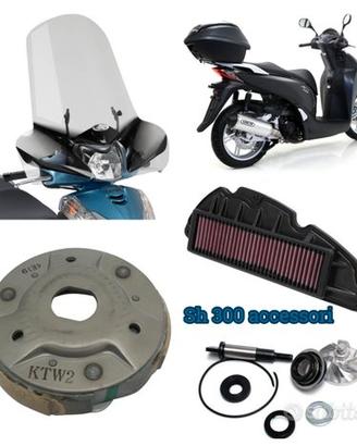 Honda Sh 300 ricambi freni frizione parabrezza