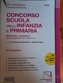 libri per concorso scuola infanzia e primaria 