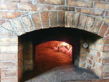forno a legna e/o gas