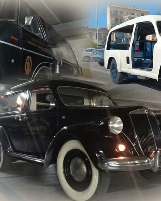 Lotto articoli e autofunebri vintage da collezione