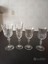 Bicchieri cristallo RCR