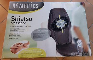 Homedics sedile massaggio shiatsu schiena e spalle