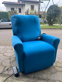 Poltrona reclinabile elettrica
